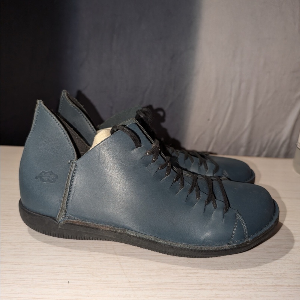 Loints Of Holland Nieuwvliet Comfort Shoe Natural Petrol Blue  Natur Flex 37/6.5